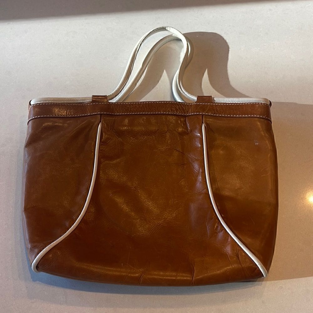 Alberta Ferretti Philosophy Hand Bag Designer Line, Clean Inside Zippers Size.
